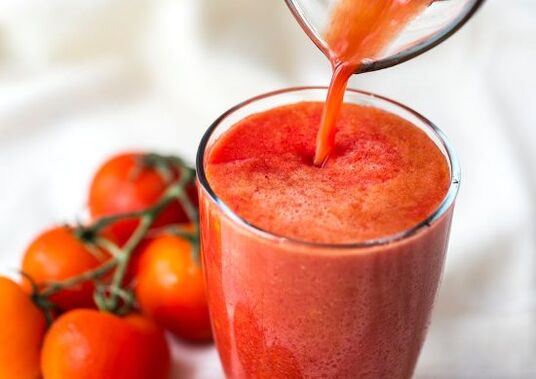 tomato smoothie para sa pagbawas ng timbang