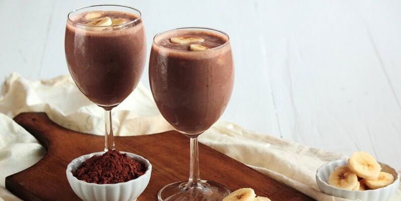 pampapayat na banana chocolate cocktail